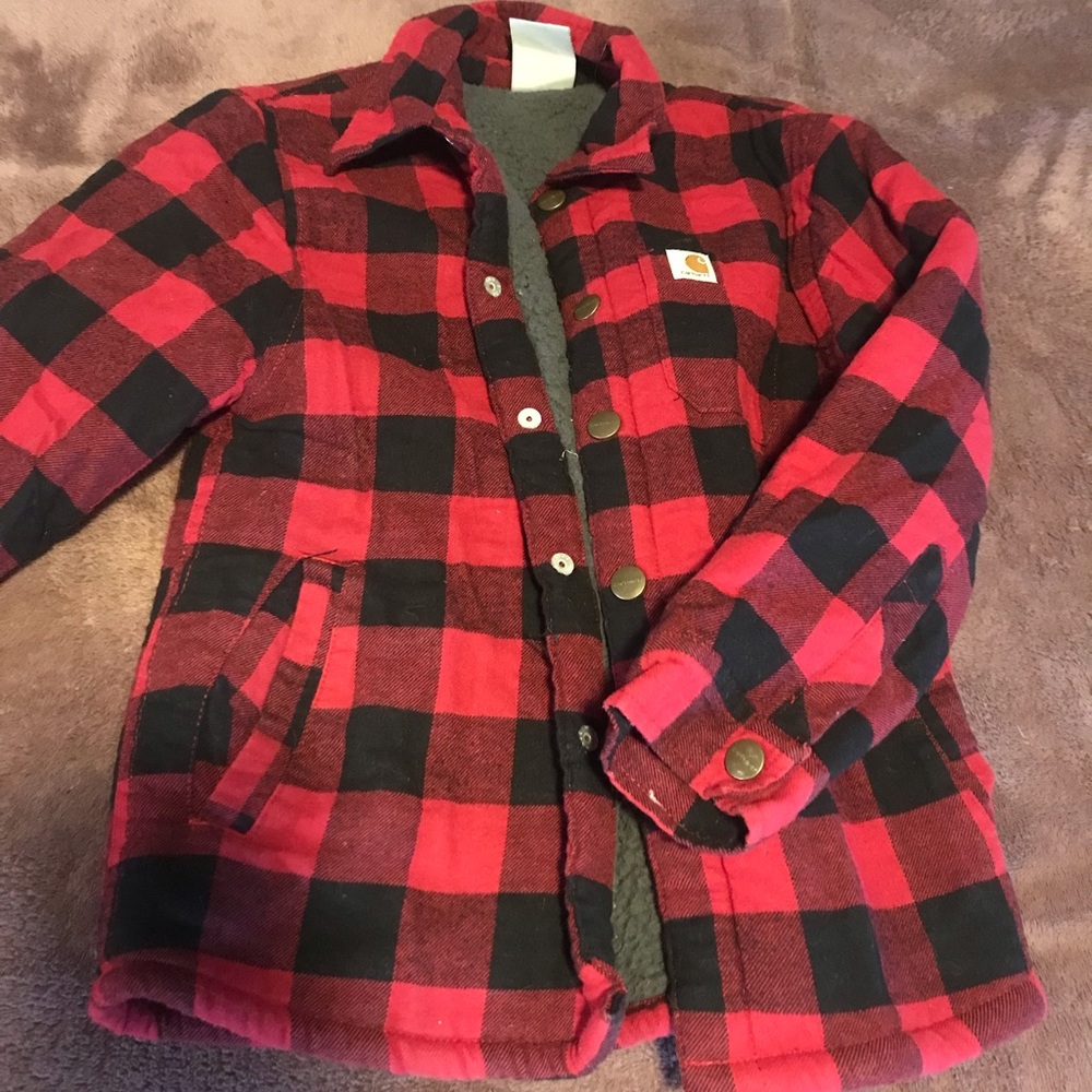 Carhartt Sherpa button up full of life just been in storage